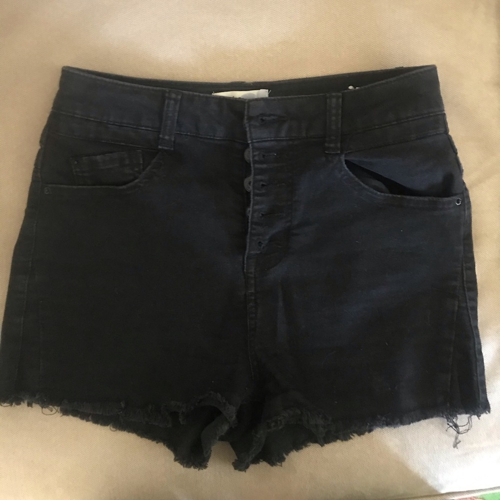 Black Shorts- high waisted